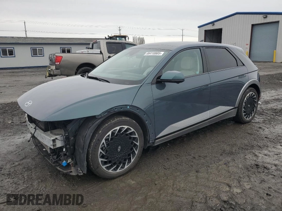 2023 Hyundai Ioniq 5 Limited z VIN KM8KRDAF9PU137140, wystawiony jako Copart lot #46419905 z przebiegiem 26 359 mil mil oraz Szkoda całkowita • Salvage title. Historia ofert i sprzedaży dostępna na DreamBid. Obrazek 1.