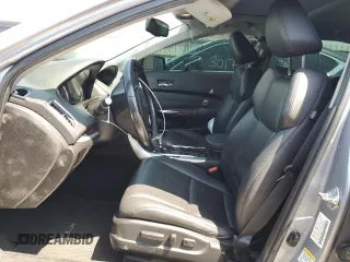 2015 Acura TLX with VIN 19UUB1F37FA026831, listed as a Copart auction lot 58737345 with 113,436 mi miles and Salvage title. Bid and sale history available at DreamBid. Image 7.