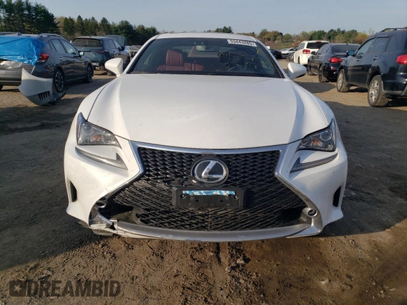 2017 Lexus RC 300 z VIN JTHSM5BCXH5003552, wystawiony jako Copart lot #53443265 z przebiegiem 67 211 mil mil oraz Szkoda całkowita • Salvage title. Historia ofert i sprzedaży dostępna na DreamBid. Obrazek 5.