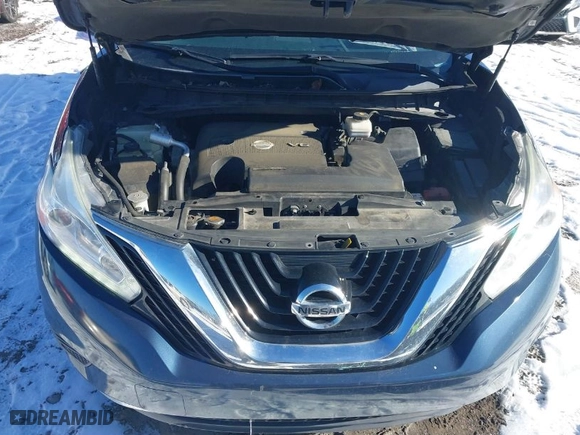 2017 Nissan Murano S with VIN 5N1AZ2MG0HN169281, listed as a IAAI auction lot 41161961 with 68,871 mi miles. Bid and sale history available at carsss.com. Image 10.