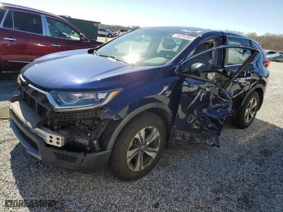 2018 Honda CR-V LX with VIN 2HKRW5H38JH405657, listed as a Copart auction lot 49294365 with 115,234 mi miles and Salvage Title. Bid and sale history available at carsss.com. Image 1.