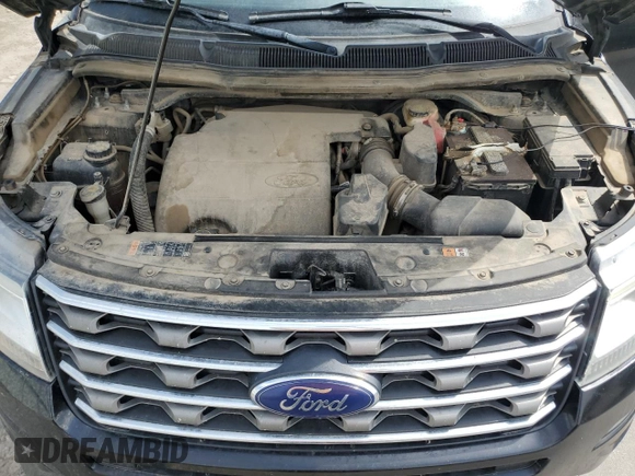 2017 Ford Explorer with VIN 1FM5K8B80HGC61676, listed as a Copart auction lot 59983645 with 130,899 mi miles and Salvage title. Bid and sale history available at DreamBid. Image 12.