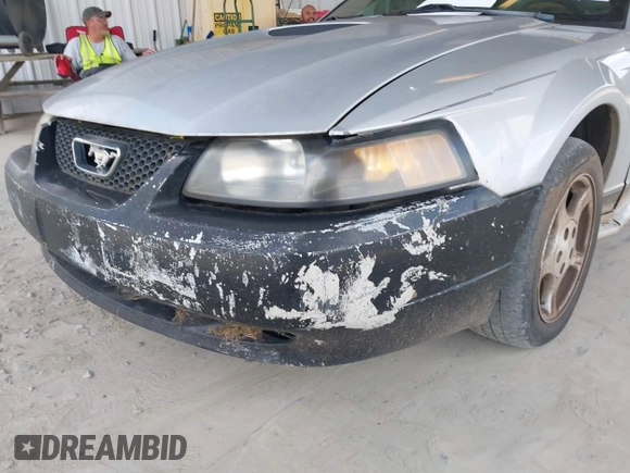 2002 Ford Mustang Deluxe with VIN 1FAFP444X2F175257, listed as a IAAI auction lot 42544832 with Not provided miles and . Bid and sale history available at DreamBid. Image 12.