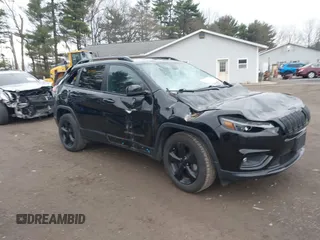2019 Jeep Cherokee Latitude Plus with VIN 1C4PJMLB6KD389996, listed as a IAAI auction lot 41849419 with 60,122 mi miles. Bid and sale history available at carsss.com. Image 1.