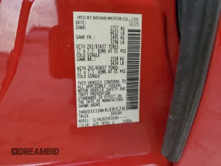 2022 Nissan Frontier Pro-X with VIN 1N6ED1EJ1NN639528, listed as a Copart auction lot 45514865 with 56,559 mi miles and Salvage title. Bid and sale history available at DreamBid. Image 12.