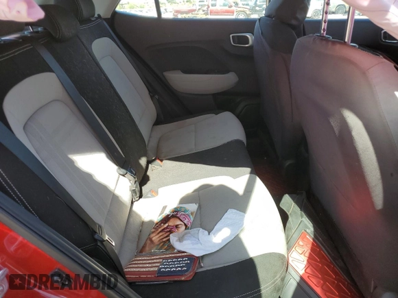 2020 Hyundai Venue SEL with VIN KMHRC8A33LU030429, listed as a Copart auction lot 61128325 with 50,988 mi miles and Salvage title. Bid and sale history available at DreamBid. Image 10.