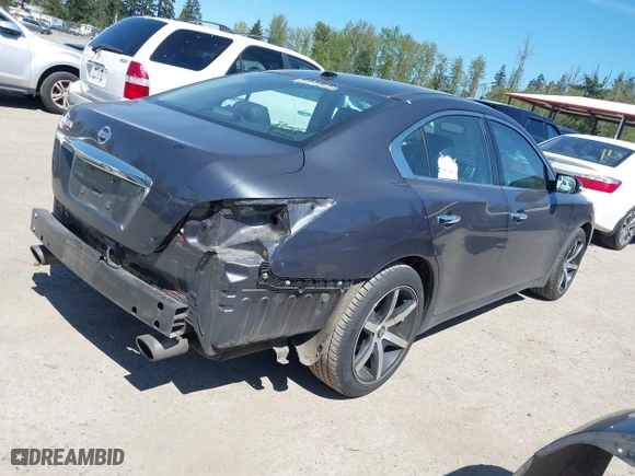 2012 Nissan Maxima 3.5 SV with VIN 1N4AA5AP6CC868510, listed as a IAAI auction lot 42078370 with 173,124 mi miles. Bid and sale history available at carsss.com. Image 4.