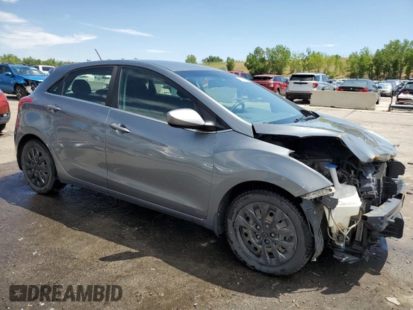 2016 Hyundai Elantra GT with VIN KMHD35LH7GU317005, listed as a Copart auction lot 65680554 with 64,912 mi miles and Salvage Title. Bid and sale history available at carsss.com. Image 4.