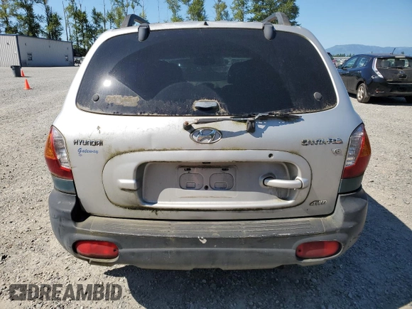 2003 Hyundai Santa Fe GLS z VIN KM8SC13D83U386664, wystawiony jako Copart lot #60544695 z przebiegiem 365 504 mil mil oraz Czysty tytuł • Clean title. Historia ofert i sprzedaży dostępna na DreamBid. Obrazek 6.