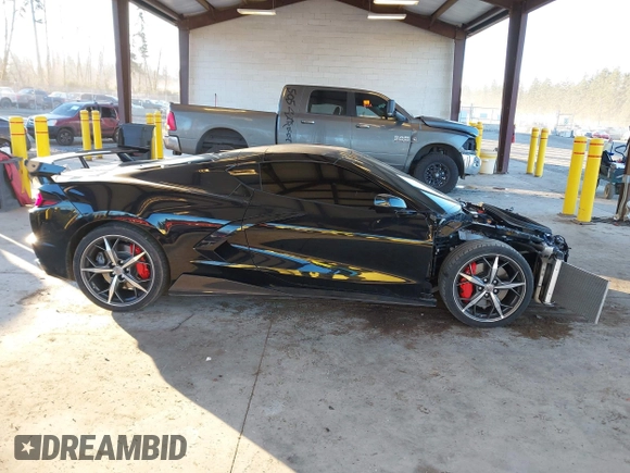 2021 Chevrolet Corvette 3LT with VIN 1G1YC2D48M5116227, listed as a IAAI auction lot 41424631 with 33,873 mi miles. Bid and sale history available at carsss.com. Image 14.