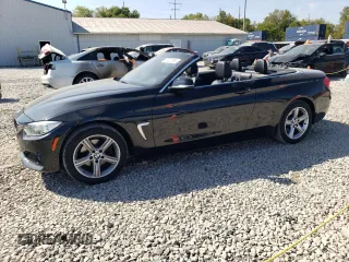 2014 BMW 4 Series 428i xDrive with VIN WBA3T1C50EPS98014, listed as a Copart auction lot 72327884 with 124,421 mi miles and Salvage Title. Bid and sale history available at carsss.com. Image 1.