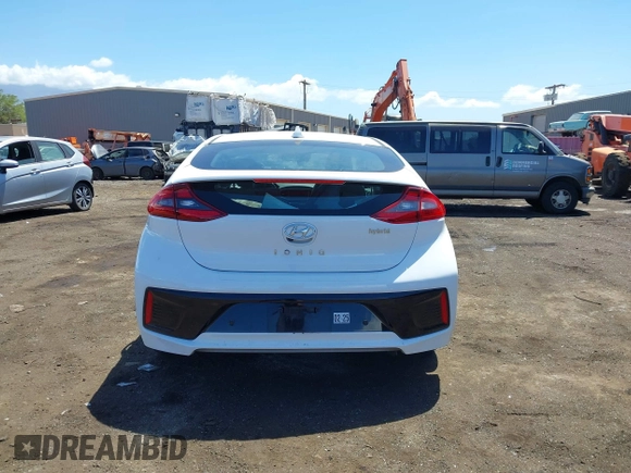 2019 Hyundai Ioniq Limited z VIN KMHC05LC0KU121182, wystawiony jako IAAI lot #41799177 z przebiegiem 51 945 mil mil oraz . Historia ofert i sprzedaży dostępna na DreamBid. Obrazek 17.