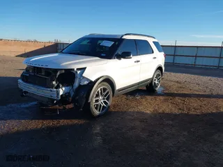 2019 Ford Explorer Sport with VIN 1FM5K8GT1KGA71955, listed as a IAAI auction lot 41180021 with 53,810 mi miles. Bid and sale history available at carsss.com. Image 18.