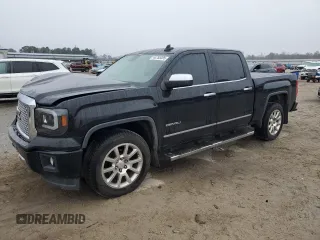 2015 GMC Sierra 1500 Denali with VIN 3GTU2WEJ3FG477610, listed as a Copart auction lot 44755385 with 227,761 mi miles and Salvage Title. Bid and sale history available at carsss.com. Image 1.