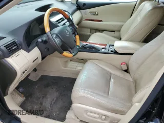 2010 Lexus RX 350 with VIN 2T2BK1BA5AC058607, listed as a Copart auction lot 46995305 with Not Provided miles and Salvage Title. Bid and sale history available at DreamBid. Image 7.