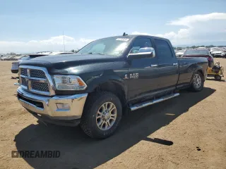 2015 Ram 2500 Laramie с VIN 3C6UR5KL5FG580725, выставлен на аукционе Copart как лот 61797534 с пробегом 214 156 миль миль и Списание • Salvage title. История ставок и продаж доступна на DreamBid. Изображение 1.