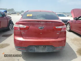 2013 Kia Rio LX with VIN KNADM4A30D6307304, listed as a Copart auction lot 66700254 with Not Provided miles and Salvage Title. Bid and sale history available at carsss.com. Image 6.