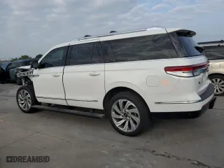 2023 Lincoln Navigator L Reserve with VIN 5LMJJ3LG2PEL12337, listed as a Copart auction lot 52335644 with 12,013 mi miles and Salvage Title. Bid and sale history available at carsss.com. Image 2.