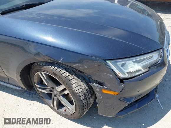 2017 Audi A4 with VIN WAUFNBF41HA048644, listed as a IAAI auction lot 42712473 with 140,593 mi miles and . Bid and sale history available at DreamBid. Image 6.
