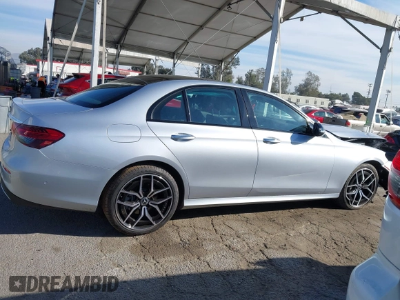 2023 Mercedes-Benz E-Class E 350 with VIN W1KZF8DB4PB134918, listed as a IAAI auction lot 41214628 with 1,787 mi miles. Bid and sale history available at carsss.com. Image 13.