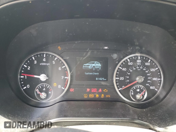 2021 Kia Telluride EX with VIN 5XYP34HCXMG181314, listed as a Copart auction lot 56170945 with 81,425 mi miles and Non repairable. Bid and sale history available at DreamBid. Image 9.
