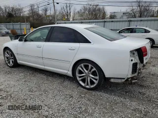 2009 Audi S8 with VIN WAUPN94E79N004277, listed as a Copart auction lot 50964165 with 131,457 mi miles and Salvage Title. Bid and sale history available at DreamBid. Image 2.