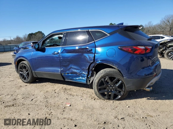 2022 Chevrolet Blazer LT z VIN 3GNKBCR49NS125080, wystawiony jako Copart lot #47093465 z przebiegiem 29 815 mil mil oraz Szkoda całkowita • Salvage title. Historia ofert i sprzedaży dostępna na DreamBid. Obrazek 2.