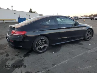 2018 Mercedes-Benz C 43 AMG with VIN WDDWJ6EB4JF640169, listed as a Copart auction lot 82815684 with 47,739 mi miles and Salvage Title. Bid and sale history available at DreamBid. Image 3.