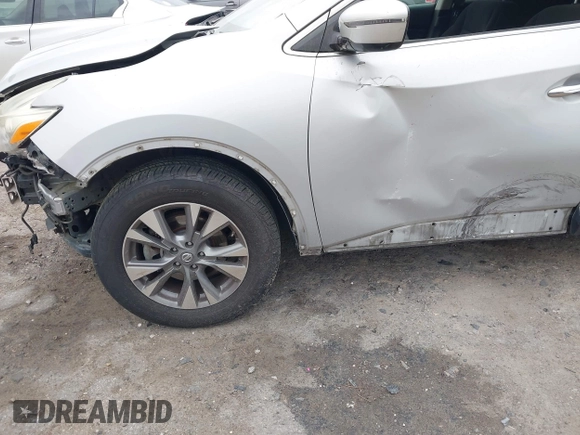 2016 Nissan Murano S with VIN 5N1AZ2MG9GN120028, listed as a IAAI auction lot 41964592 with 162,906 mi miles and . Bid and sale history available at carsss.com. Image 18.