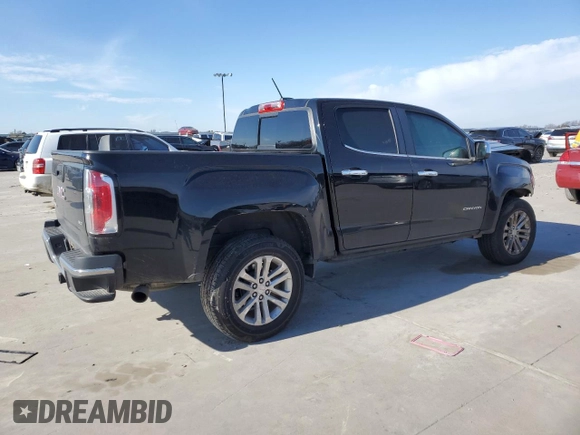 2016 GMC Canyon 2WD SLT with VIN 1GTG5DE38G1306670, listed as a Copart auction lot 87129054 with 0 mi miles and Salvage Title. Bid and sale history available at carsss.com. Image 3.