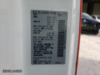 2017 Nissan NV200 Compact Cargo S with VIN 3N6CM0KN4HK714967, listed as a Copart auction lot 35547152 with 0 mi miles. Bid and sale history available at carsss.com. Image 10.