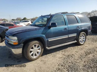 2005 Chevrolet Tahoe LT with VIN 1GNEC13T75R167992, listed as a Copart auction lot 50202265 with 243,156 mi miles and Clean Title. Bid and sale history available at carsss.com. Image 1.