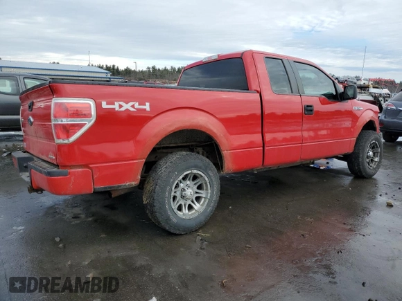 2012 Ford F-150 XL with VIN 1FTEX1EM0CKE13970, listed as a Copart auction lot 83695934 with 127,122 mi miles and Salvage Title. Bid and sale history available at carsss.com. Image 3.