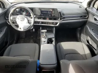 2025 Kia Sportage LX with VIN KNDPU3DF3S7350686, listed as a Copart auction lot 44255305 with 5,118 mi miles and Salvage Title. Bid and sale history available at carsss.com. Image 8.