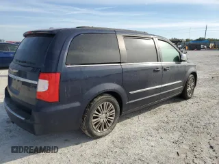 2013 Chrysler Town & Country Touring L with VIN 2C4RC1CG5DR560024, listed as a Copart auction lot 47665335 with Not Provided miles and Salvage Title. Bid and sale history available at DreamBid. Image 3.