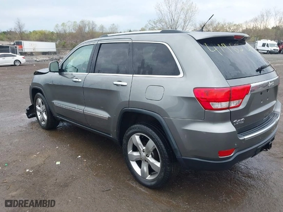 2012 Jeep Grand Cherokee Limited with VIN 1C4RJFBG0CC254425, listed as a IAAI auction lot 41962409 with 256,894 mi miles. Bid and sale history available at carsss.com. Image 3.