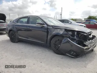2019 Kia Cadenza Technology with VIN KNALC4J13K5170245, listed as a Copart auction lot 59153474 with 14,890 mi miles and Salvage Title. Bid and sale history available at carsss.com. Image 4.