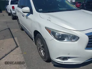 2014 Infiniti QX60 with VIN 5N1AL0MM6EC545839, listed as a IAAI auction lot 42125770 with 83,327 mi miles. Bid and sale history available at carsss.com. Image 6.