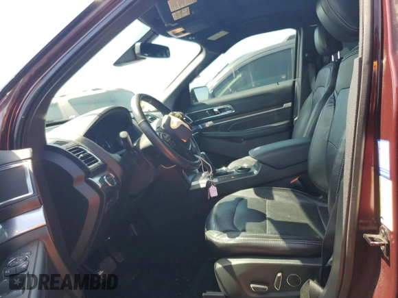 2018 Ford Explorer Limited with VIN 1FM5K7F85JGC69752, listed as a Copart auction lot 55360265 with 92,877 mi miles and Salvage title. Bid and sale history available at DreamBid. Image 7.