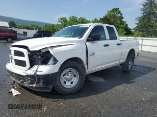 2015 Ram 1500 Tradesman z VIN 1C6RR7FG5FS631020, wystawiony jako Copart lot #60110315 z przebiegiem 134 138 mil mil oraz Szkoda całkowita • Salvage title. Historia ofert i sprzedaży dostępna na DreamBid. Obrazek 1.