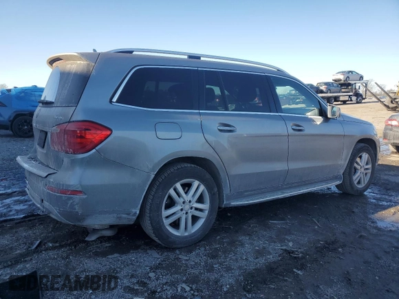 2015 Mercedes-Benz GL-Class GL 450 with VIN 4JGDF6EE3FA586487, listed as a Copart auction lot 42849895 with 138,884 mi miles and Salvage Title. Bid and sale history available at carsss.com. Image 3.