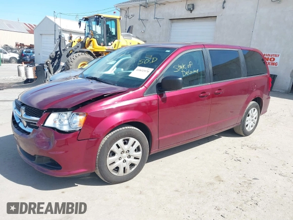 2018 Dodge Grand Caravan SE Plus with VIN 2C4RDGBG2JR188185, listed as a IAAI auction lot 41832570 with 80,072 mi miles and . Bid and sale history available at DreamBid. Image 18.