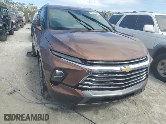 2023 Chevrolet Blazer Premier with VIN 3GNKBFR45PS122021, listed as a Copart auction lot 76521744 with Not provided miles and Non repairable. Bid and sale history available at DreamBid. Image 5.