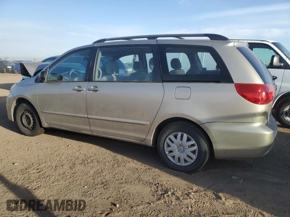 2006 Toyota Sienna CE with VIN 5TDZA23C86S581646, listed as a Copart auction lot 48320615 with 192,476 mi miles and Salvage Title. Bid and sale history available at carsss.com. Image 2.