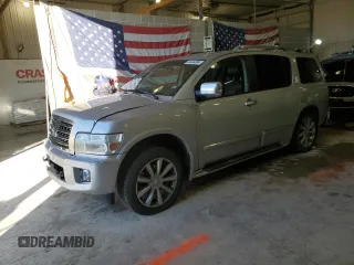 2010 Infiniti QX56 with VIN 5N3ZA0NE2AN904903, listed as a Copart auction lot 84444004 with 229,404 mi miles and Salvage Title. Bid and sale history available at carsss.com. Image 1.