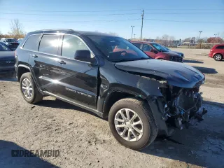 2022 Jeep Grand Cherokee WK Laredo X with VIN 1C4RJFAG9NC120260, listed as a Copart auction lot 81923264 with 30,771 mi miles and Salvage Title. Bid and sale history available at carsss.com. Image 4.