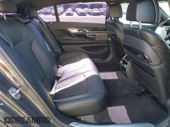 2020 BMW 7 Series 740i with VIN WBA7T2C00LCD39163, listed as a Copart auction lot 67325212 with 0 mi miles. Bid and sale history available at carsss.com. Image 10.