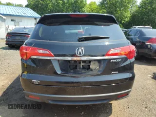 2014 Acura RDX Technology with VIN 5J8TB4H52EL021986, listed as a Copart auction lot 62752095 with 195,041 mi miles and Salvage title. Bid and sale history available at DreamBid. Image 6.