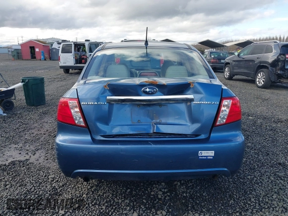 2008 Subaru Impreza Sedan (Natl) i w/Premium Pkg with VIN JF1GE61658H524155, listed as a IAAI auction lot 41803069 with 120,443 mi miles. Bid and sale history available at carsss.com. Image 16.