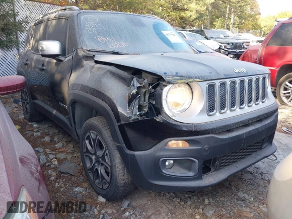 2015 Jeep Renegade Limited with VIN ZACCJBDT6FPB41927, listed as a IAAI auction lot 40731249 with 127,026 mi miles and . Bid and sale history available at DreamBid. Image 6.